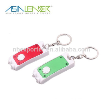 Mini luz do keychain com a pena útil da forma LED